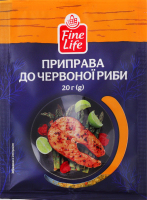 Приправа к красной рыбе Fine Life м/у 20г