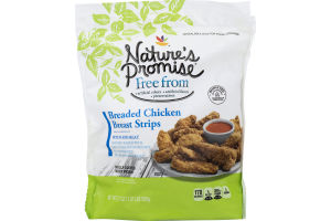 Nature's Promise Breaded Chicken Breast Strips with Rib Meat