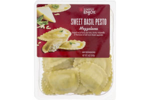 Simply Enjoy Sweet Basil Pesto Mezzaluna