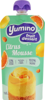 Десерт фруктовий з мигдалем та корицею пастеризований Citrus Mousse Yumino д/п 160г