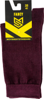 Носки MovementStandard Fancy №MS M0306S 00 38-41 бордо