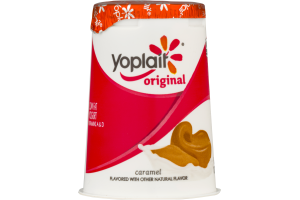 Yoplait Original Low Fat Yogurt Caramel
