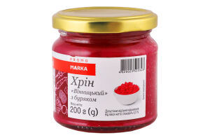 Хрін з буряком Вінницький Marka Promo с/б 200г