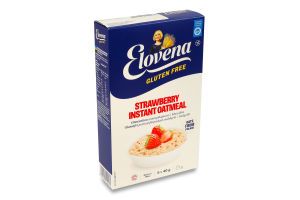 Каша-минутка овсяная с клубникой без глютена Elovena к/у 5х40г