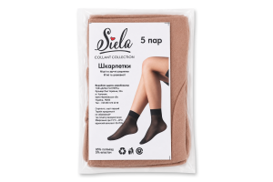 Шкарпетки жіночі Siela 20 natural