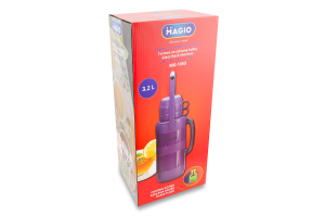 Термос 3,2л скляна колба Magio