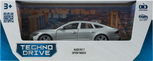 Іграшка Автомодель Audi RS 7 Sportback червоний/сріблястий TechnoDrive