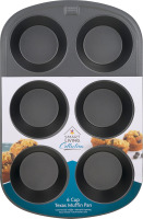 Smart Living 6 Cup Texas Muffin Pan