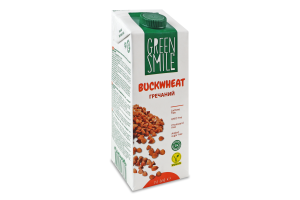 Напиток гречневый ультрапастеризованный обогащенный кальцием Green Smile т/п 1л