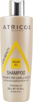 Шампунь для сухого волосся з аргановою олією Atricos Milano 300мл