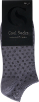 Носки муж Cool Socks 50113 укорочен серый р.25-27