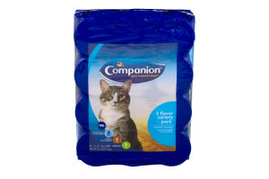 Companion Cat Food Variety Pack - 24 CT