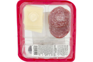 Boar's Head Take Along Snack Genoa Salame, Picante Provolone Cheese, Dark Chocolate Covered Almonds