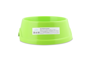 Миска д/котів та собак №2 600мл зелена Природа