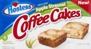 Hostess Coffee Cakes Apple Streusel - 8 CT