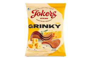 Грінки житньо-пшеничні Сир Jokers м/у 80г