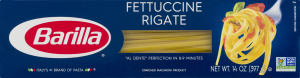 Barilla Pasta Fettuccine Rigate