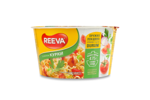 Локшина швидкого приготування зі смаком курки Reeva ст 75г