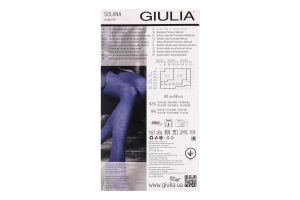 Колготки жіночі Giulia Solana 80 greystone р.2 №8