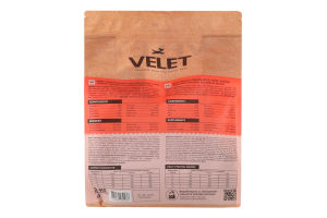 Корм д/дорослих собак середніх порід Преміум з куркою та бурим рисом сухий 2кг Velet