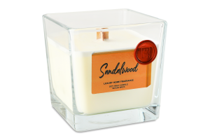 Свічка ароматична Sandalwood соєвий віск скло 10*10см Пако ІФ