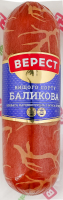 Ковбаса з м'яса птиці Баликова Верест н/к в/с в/у 0.35кг