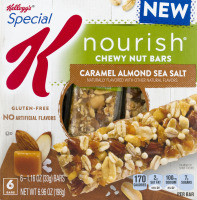 Kellogg's Special K Nourish Chewy Nut Bars Caramel Almond Sea Salt