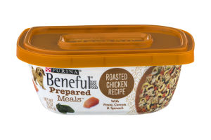 Purina Beneful Prepared Meals Dog Food Roasted Chicken Recipe