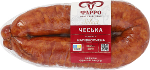 Ковбаса Чеська Фарро н/к в/с кг