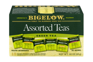 Bigelow Assorted Green Teas - 18 CT