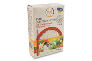 Рис длиннозернистый Art Foods к/у 4х100г