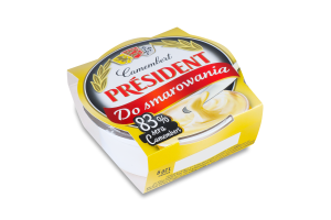 Сыр плавленый 50% Camembert President ст 120г