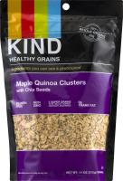 KIND Healthy Grains Granola Maple Quinoa Clusters With Chia Seeds