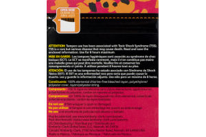 U by Kotex Click Regular & Super Tampons Unscented - 34 PK