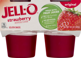 Jell-O Original Strawberry - 4 CT