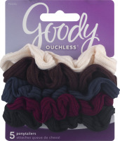 Goody Ouchless Ponytailers - 5 CT