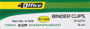 Біндери 4Office 32мм 4-329 04101230