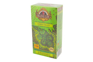 Чай зелений Green Valley Oriental Collection Basilur к/у 25х1.5г