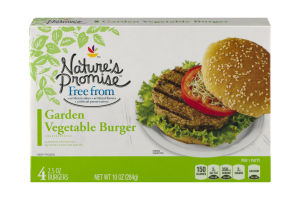 Nature's Promise Garden Vegetable Burger - 4 CT