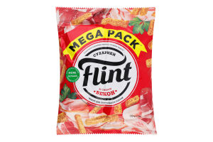 Сухарики пшенично-ржаные Бекон Flint м/у 100г