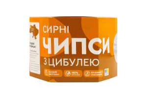 Чипсы сырные с луком Старий Порицьк к/у 100г
