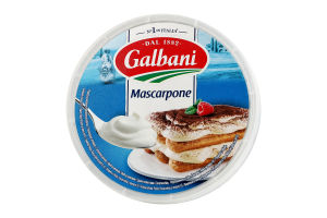 Сыр 80% свежий Mascarpone Galbani ст 500г