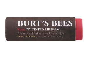 Burt's Bees Tinted Lip Balm Rose