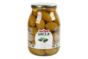 Оливки Sacla' зелені
