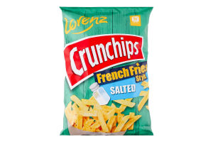 Чипси картопляні Fries сіль Crunchips90г