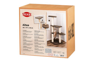 Дряпка д/котів Алтіа сіра 117см Тріксі