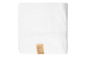 Рушник білий махровий 70*140см 400г/м2 GM Textile