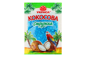 Стружка Украса кокосовая цветная в ассортименте