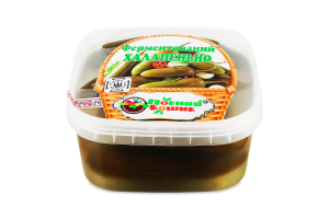 Перець халапеньйо ферментований Повний Кошик відро 400г