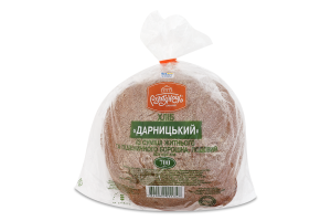 Хліб подовий із суміші житнього та пшеничного борошна Дарницький Рум'янець м/у 700г